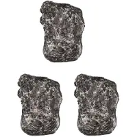 Torribaly 3X Schlüssel Tresor Stash Hohle Geheimnis Verborgen Lustige Muddy Felsen Stein Kasten Kasten Haus Garten Dekor Sicherheit Geschenk
