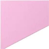 Torribaly Faltbare Yogamatte, Zusammenklappbar, für Reisen, Fitness, Trainingsmatte, Doppelseitig, Rutschfest, für Yoga, Pilates und Bodentraining, Rosa