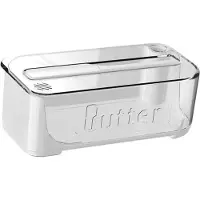Typecat Butterdose, Aufbewahrungsbox mit Schneider, Frischhaltedose mit Deckel, Einfaches Schneiden