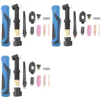 ISTOVO 3X WP-26F WIG Brenner Körper TIG26F Argon Schweißbrenner Kopf WP26 Flex Air Cooled Gas Wolfram Lichtbogenschweißen GTAW A-200 Flex Brenner
