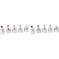 ISTOVO 10 PCS Heissluftpistole Duese Universalpistole Duese Fuer 850 852D 898 858 Loetstation Attachments