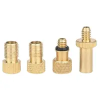 Typecat 4Pcs Fahrrad Ventil Adapter Verteiler Sv Av Dv Pumpe Inflator Passt