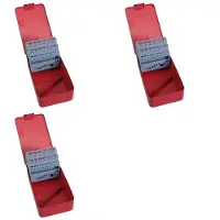 ISTOVO 75-Teiliger Spiralbohrer-Etui, Bohrer-Spender-Organizer, Leerer Bohrer-Index-Box-Aufbewahrungskoffer