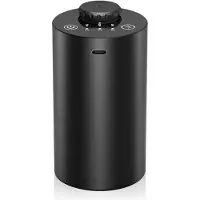 Kepptory Wasserloser Ätherischer Öldiffusor, Wiederaufladbarer, Kabelloser Aromatherapie-Diffusor mit Timer und 3 Nebelstufen, Autodiffusor
