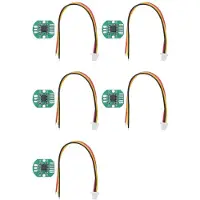 Typecat 5X AS5600 Magnetischer Induktions-Winkelmesssensor, Hochpräzise 12-Bit mit 3-Poligem Kabel für Bürstenlosen Gimbal-Motor