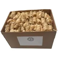 Tlily NatüRliche FeueranzüNder für Holzbrenner, FeueranzüNder, FeueranzüNder für Herd, Grillkochen, NatüRliche Holzwolle