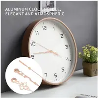 Torribaly 50 Stück 31 mm Langer Schaft DIY Quarzuhrwerk Mechanismus Zeiger Kit Wanduhrwerk Reparatur Werkzeug Teile Zubehör