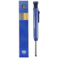 Tlily Long Nosed Streak Welders Pencil mit 7PCS 2,8 Mm NachfüLlminen Eingebauter Spitzer, für Pipe Fitter Steel Construction