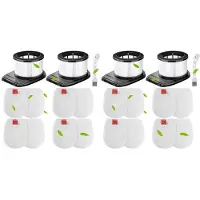 Torribaly 2Satz Ersatzteile HEPA-Filter Kompatibel für IZ300 IZ300UK IZ320 IZ320UK Staubsauger Zubehör