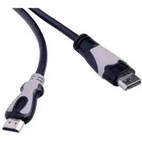 PremiumCord HDMI/DisplayPort Black, Grey