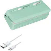 Tlily -BeutelverschließEr, USB-LadegeräT, Kartoffelchip-Beutel, HeißSiegelgeräT, VerschließEr, VerschließT Snack-PlastiktüTen Wieder, HeißSiegel und