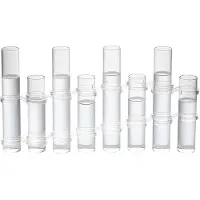 Torribaly Blumenvase mit Scharnieren, Verschiedene Höhen, Reagenzglas-Vermehrungsstation Aus Klarem Zylinderglas, für Innendekoration