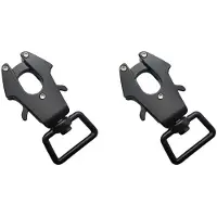 Torribaly 2X Frog Clip, Robuste Schnellverschluss- und Verriegelungsschnalle für Hundeleinen zum Befestigen Von Haustierhalsbändern und Outdoor-Kabelzubehör