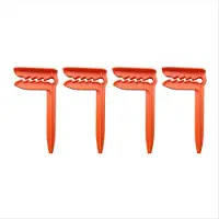 Typecat 4 Stück Strandtuchclips, Campingmatten-Kleiderklammern für Outdoor-Aktivitäten, zur Befestigung von Laken