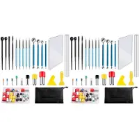 Exogio 116 Stück Polymer Ton Werkzeuge Modellierung Werkzeug Set Modellierung Werkzeug Set für DIY Ton Keramik Handwerk für Handwerk Skulptur