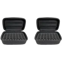 Torribaly 2X USB-Flash-Laufwerk-Hülle, -Karten-Daumenlaufwerk-Halter, Organizer, Staubdichte Speicherkartentasche, Aufbewahrungstasche für Elektronisches
