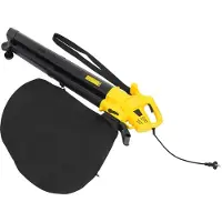 StarTech.com Elektrischer Laubbläser/Laubsauger - 2-in-1 handgeführt - 3000W - 270km/h Luftstrom - 13,2m³/min - 35L Fangsack - EU-Stecker