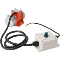 Torribaly 12-V-Vibrationsmotor Aus Aluminiumlegierung, 4000 U/Min, Einstellbare Geschwindigkeit, Bürstenloser Gleichstrom-Betonrüttler für Geräte (15 W)