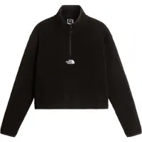 The North Face Fleeceshirt "W NOVELTY LOGO GLACIER 1/4 ZIP" sportlicher Stil, wasserabweisend, windabweisend, atmungsaktiv
