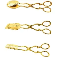 Semoic Retro-Obstsalat-Kuchen-Clip, Essens-Clip, Snack-Kuchen-Clip, Salat-Gebäck-Clip, Back- und Grillwerkzeuge, Gold
