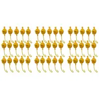 Typecat Pflanzen-Yoyo-WachstumsaufhäNger mit Stopper, Verstellbare Zimmerpflanzen-StüTze Yo-Yo (45Er-Pack)