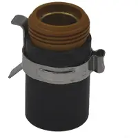 Torribaly 220953 Ohmsche Haltekappe für PMX 45XP, 65, 85, 105 Plasmaschneidbrenner - Schwarzes Polymer