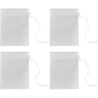 Semoic 1000 Teile / Los Neue Pla Biologisch Abgebaute Teebeutel Filter Ultraschall Maisfaser SchnüRe Teebeutel Kaffeefilter 6X8 Cm