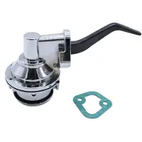 Torribaly für SB Klein Block 221 260 289 302 351 Mechanische Kraftstoff Pumpe mit Zwei Ventilen und 80 Gph, Chrom