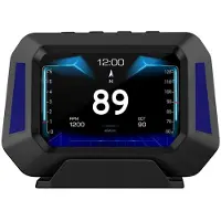 Typecat P21 HUD Auto Tester GPS Diagnosewerkzeug Armaturenbrett Auto OBD Monitor Auto LCD Monitor