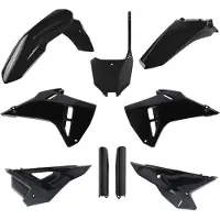 Polisport Off Road 9 Verkleidungskit Schwarz für Honda CRF