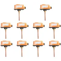 Torribaly 10X G1 / 2 Heiß Wasser Rohr Thermostat Temperatur Regler mit AußEn Gewinde 90 Celsius Hoch Temperatur Start Heizung System Teile
