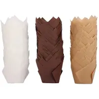 Semoic 300 Stück Muffinförmchen Aus Papier zum Backen Von Cupcakes für Hochzeiten, Partys und Geburtstage, Öldichte Cupcake-Förmchen zum Backen Von