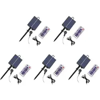 Typecat 5X 1200-MAh-Solarpanel-Steuerkasten-Kits Lithium-Batterie-Panel für 3,7-V-24-V-LED-Lichterketten-Streifenlampen-Gleichstromladung