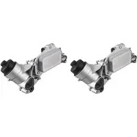 ISTOVO 2X Auto Teil Kühl System Aluminium Öl Kühler Motor für Cruze Aveo Sonic Wave 93186324 55353322 1299259