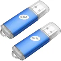 Torribaly 2X 64 MB USB 2.0-Flash-Speicherstick Thumb Drive PC LAPTOP-Speicher