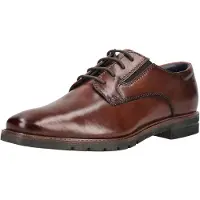 Bugatti Schnürschuh "Businessschuhe Glattleder"