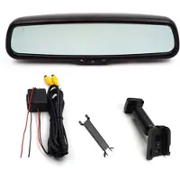 Torribaly Car 4.3' Color TFT LCD Rear View Mirror for Auto Dimming Anti-Glare Inner Rear View Mirror AHD