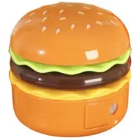 Torribaly Augenschutz-Nachtlicht 250 MAh KD300 Burger Schreibtisch-Augenlampe USB-Aufladung mit Bleistiftspitzer-Funktion -Nachtlampe