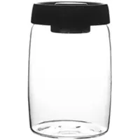 Semoic Kaffee Bohnen Vorrats BehäLter Glas Vakuum Dose Versiegelte Nordische KüChe Vorrats BehäLter Snack Tee Milch Pulver Vorrats BehäLter L