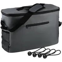 Semoic Wasserdichte Kajak-Kühlbox mit Rückenlehne, Tragbare Kühlbox für Kajakfahren und Reisen