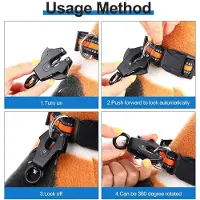 Semoic 2 Stück Froschclip 360 Grad Drehbarer Clip Leine Schnappverschluss Schwerlast Schnellverschluss Kettenverschluss Frosch Kabel Leinenverschluss