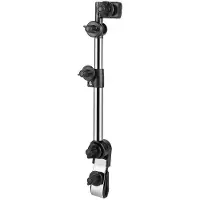 Kepptory Universeller, Um 360 Verstellbarer und Skalierbarer Schirmhalter für Stühle - Schirmhalter für Kinderwagen, Strandstühle