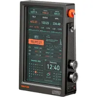 Semoic Nordischer Times Frame WiFi 10,1-Zoll Intelligentes HD-Pixel-Display Elektronische Uhr