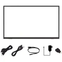 Semoic Tragbares 18,5-Zoll-LCD-Touchscreen-IPS-Display mit Typ-C-/MiniHDMI-Kompatibler Schnittstelle für Raspberry Pi 5, Mobiltelefon UK