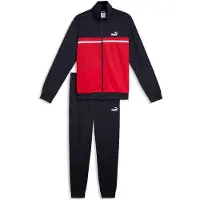 Puma Herren Freizeit / Mode Sommer GJ Sportanzüge Jogginganzüge He/Uni Poly Colorblock Suit