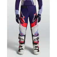 Alpinestars Jugend Supertech Dyna Hosen 2027 Light Violet Deep Purp Pink Fl, Größe: 28