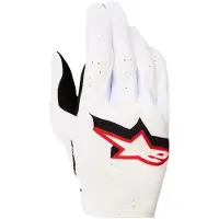 Alpinestars Supertech MX Handschuhe 2027 White Black Fire Red, Größe: XL