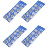 Torribaly 40 Stuecke Zubehoer 35Mm Diamant Trennscheibe Fuer Metall Schleifscheibe Scheibe Kreissaege Fuer Bohrer Drehwerkzeug