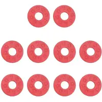 ISTOVO 10 Stück Gitarrengurtverschluss Gitarren-Gummi-Gurtverschlüsse Gitarrenschutz Sicherer Sicherer Gitarrengurtverschluss für E-Gitarre D