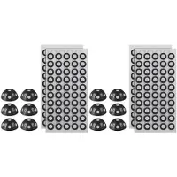 ISTOVO 12-Teiliges Mehrwinkel-Markierungsset, 6-Seitiger 100-Punkt-3D-Scanner, 6-mm-Punktscan-Scanner-Drehteller, für 3D-Scannen